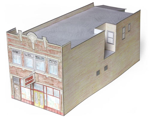 Storefront Scale Model