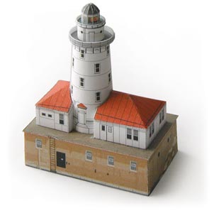 Chicago Harbor Lighthouse model